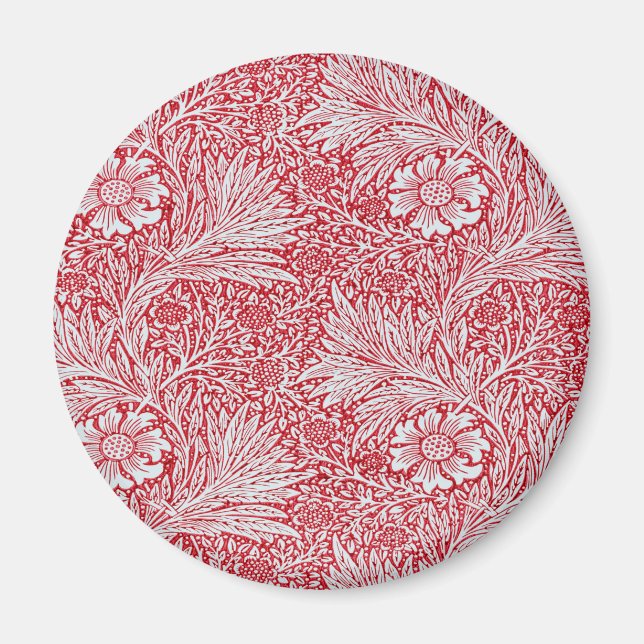 William Morris Marigold pattern (1875) Magnet (Vorne)