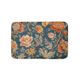 William Morris marigold Vintage floral Badematte