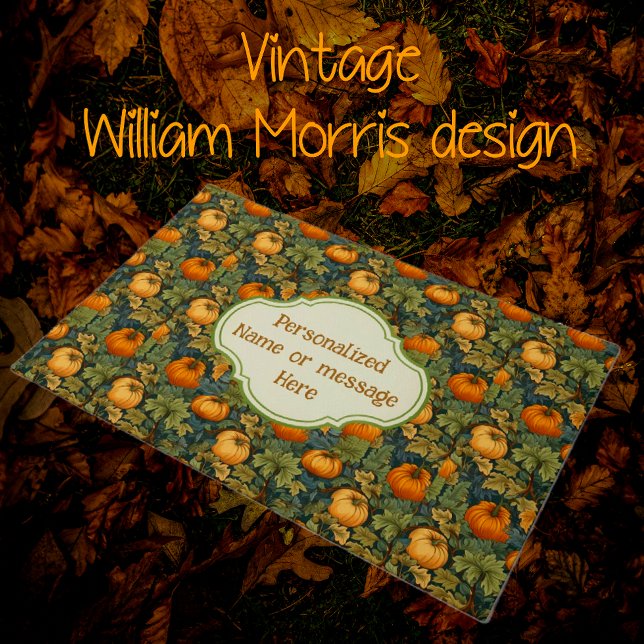 William Morris maßgeschneiderte Autumn Pumpkin Gar Fußmatte (Von Creator hochgeladen)
