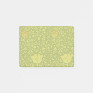 William Morris Medway Blaue Tulpe Florale Kunst Post-it Klebezettel