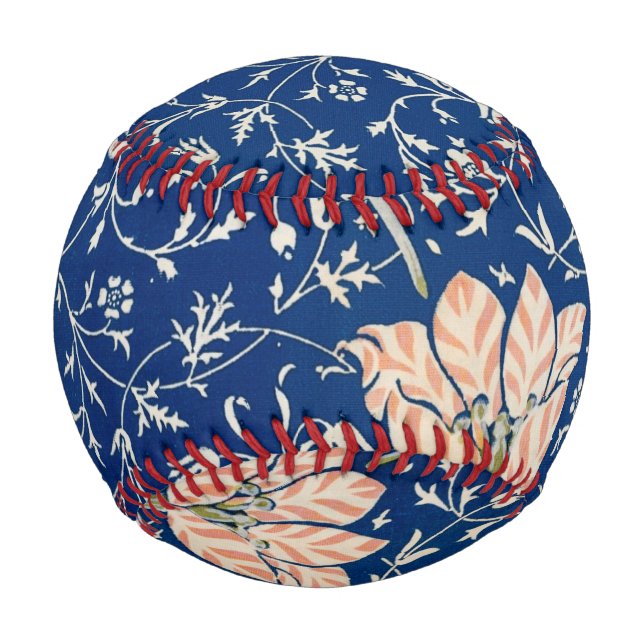William Morris Medway Blue Floral Baseball (Vorderseite)