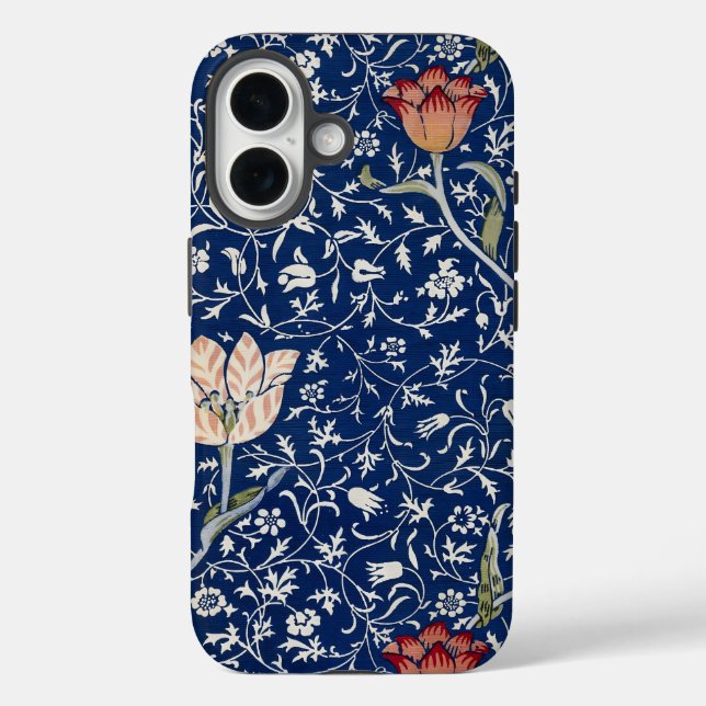 William Morris Medway Blue Floral Case-Mate iPhone Hülle (Rückseite)