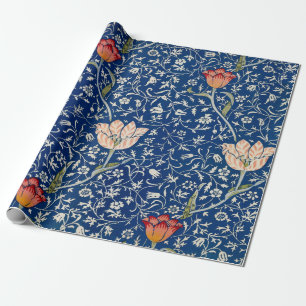 William Morris Medway Blue Floral Geschenkpapier