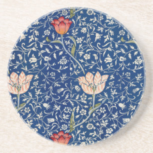 William Morris Medway Blue Floral Getränkeuntersetzer