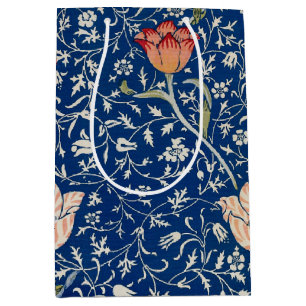William Morris Medway Blue Floral Mittlere Geschenktüte