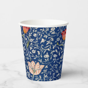 William Morris Medway Blue Floral Pappbecher