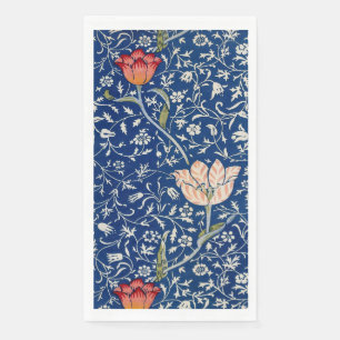 William Morris Medway Blue Floral Serviette