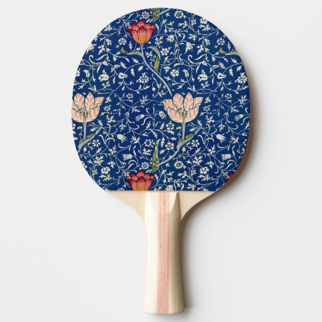 William Morris Medway Blue Floral Tischtennis Schläger