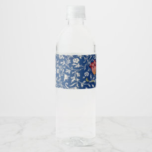 William Morris Medway-Muster Wasserflaschenetikett