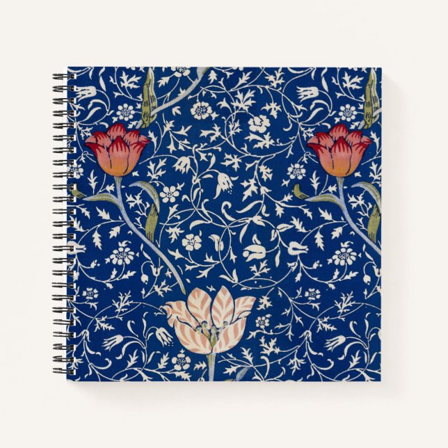 William Morris Medway Pattern Notizbuch (Vorderseite)