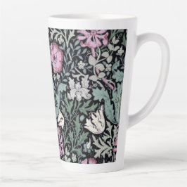 William Morris Mohn Botanical viktorianische Tapet Milchtasse