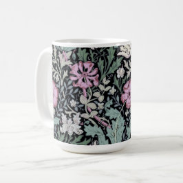 William Morris Mohn Botanical Viktorianisches Tape Kaffeetasse