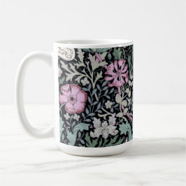 William Morris Mohn Botanical Viktorianisches Tape Kaffeetasse