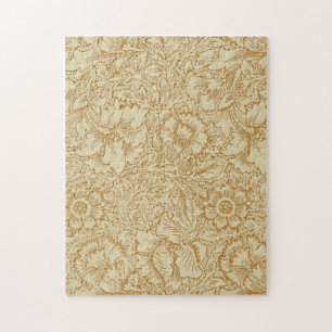 William Morris Mohnblumen-Blumentapete Puzzle