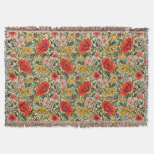 William Morris Mohnblumen im Art Nouveau Stil Decke