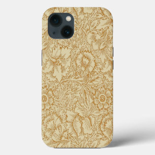 William Morris Mohnblumen Tapete iPhone 13 Hülle