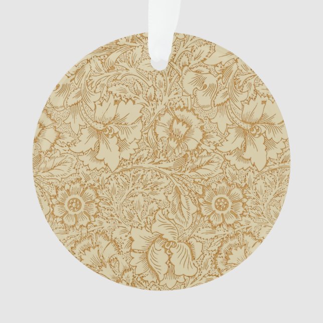 William Morris Mohnblumen Tapete Ornament (Vorderseite)