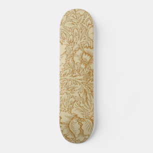 William Morris Mohnblumen Tapete Skateboard