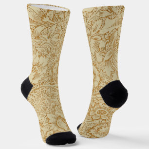 William Morris Mohnblumen Tapete Socken