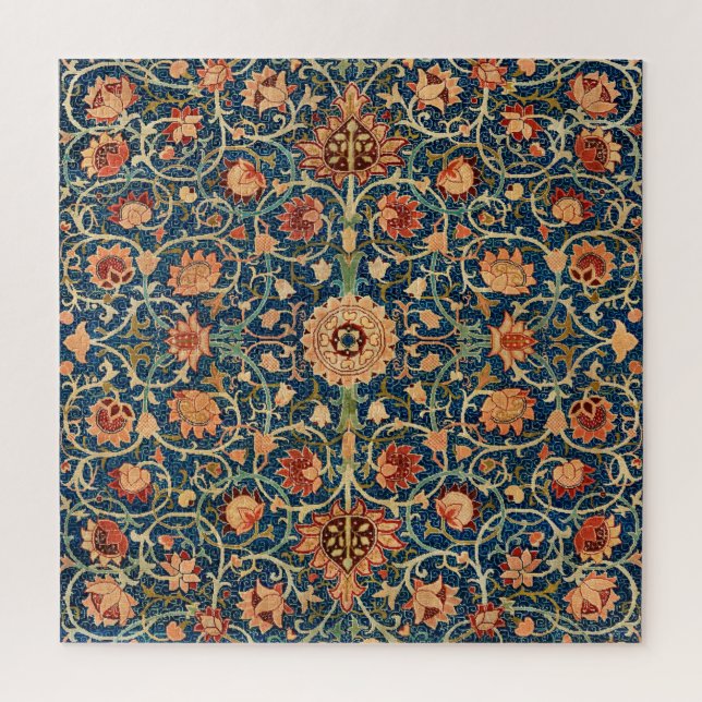 William Morris' Muster | Holland Park Tepet Puzzle (Vertikal)