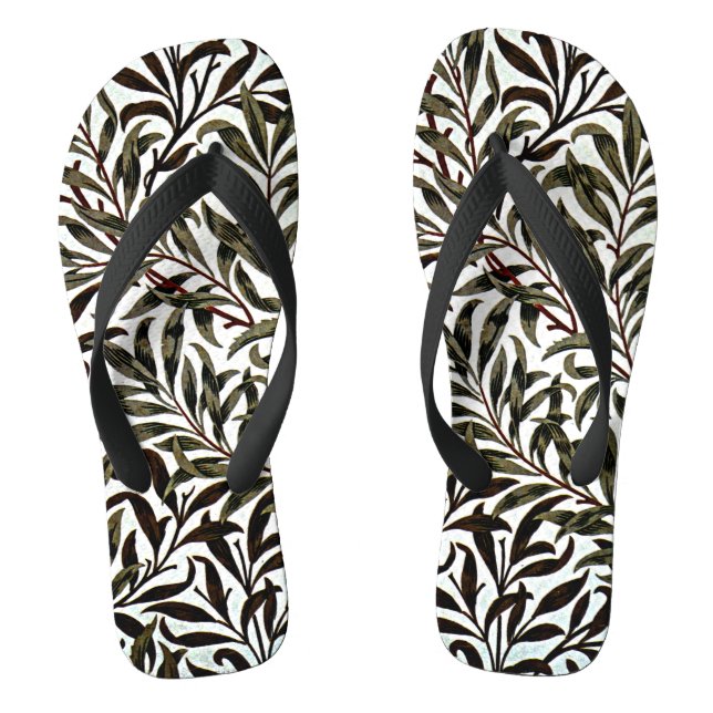William Morris Muster, Weidenzweig Flip Flops (Fußbett)