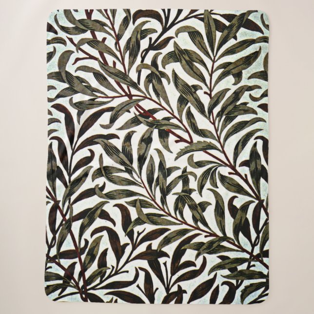 William Morris Muster, Weidenzweig Sherpadecke (Vorderseite)