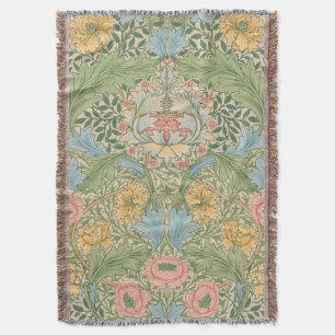 William Morris Myrtle Blume Floral Botanical Decke