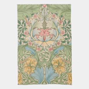 William Morris Myrtle Blume Floral Botanical Geschirrtuch