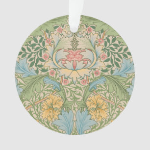 William Morris Myrtle Blume Floral Botanical Ornament