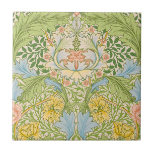 William Morris Myrtle Garden Floral Klassiker Fliese