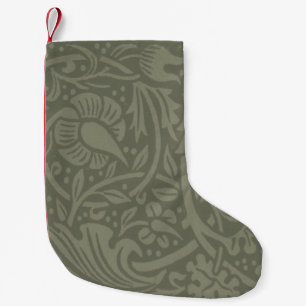 William Morris Narzissen Blumen Wallpaper Kleiner Weihnachtsstrumpf