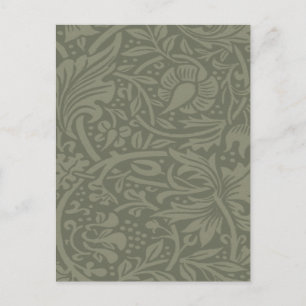 William Morris Narzissen Blumen Wallpaper Postkarte