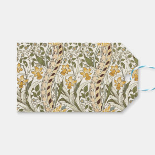 William Morris Narzissengarten-Blumen-Klassiker-Bo Geschenkanhänger