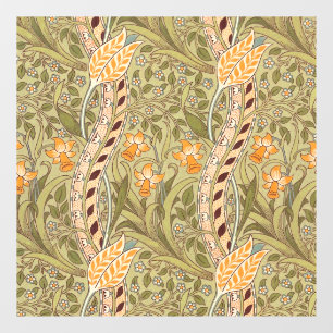 William Morris Narzissengarten-Blumen-Klassische V Fensteraufkleber