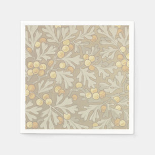 William Morris Oak und Acorn Cocktail Napkins Serviette