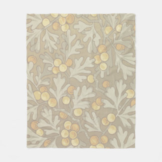 William Morris Oak und Acorn Fleece Blank
