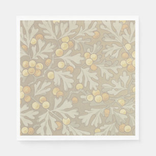 William Morris Oak und Acorn Paper Napkins Serviette