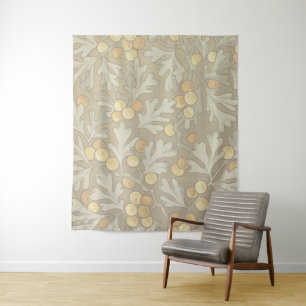 William Morris Oak und Acorn Tapestry Wandteppich