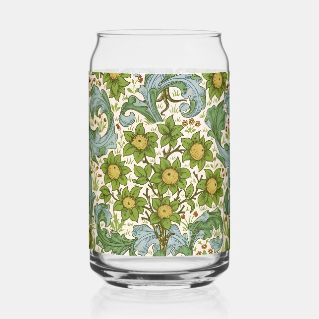 William Morris' Obstgartenmuster Art Nouveau Dosenglas (Vorderseite)
