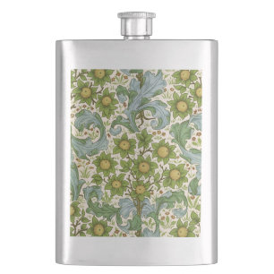 William Morris' Obstgartenmuster Art Nouveau Flachmann