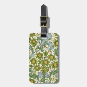 William Morris' Obstgartenmuster Art Nouveau Gepäckanhänger