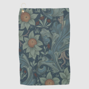 William Morris Orchard Pattern Art Golfhandtuch