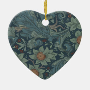 William Morris Orchard Pattern Art Keramikornament