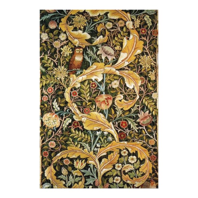 William Morris Owl an Acanthus Fotodruck (Vorne)