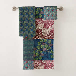 William Morris Patch Jugendstil Badhandtuch Set
