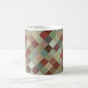 William Morris-Patchwork-Steppdecke Kaffeetasse
