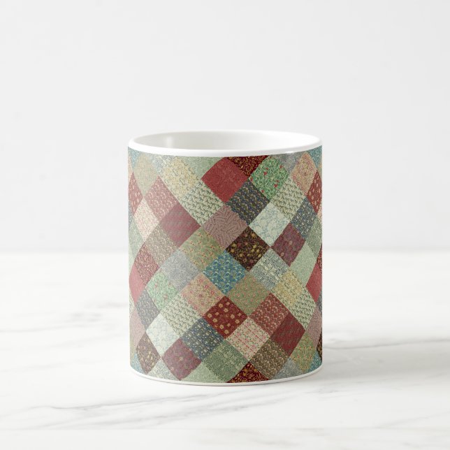 William Morris-Patchwork-Steppdecke Kaffeetasse (Mittel)