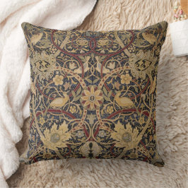 William Morris Pattern Cotton Throw Kissen