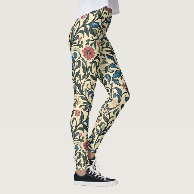 William Morris Pattern Leggings (Rechts)