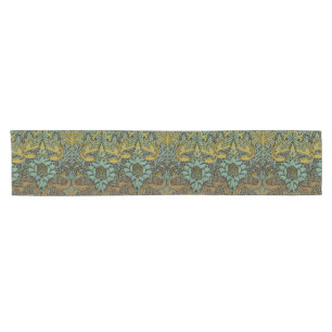 William Morris Peacock Dragon Wallpaper Kurzer Tischläufer